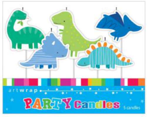 Party Candles - Dinosaurs #2 - Click Image to Close